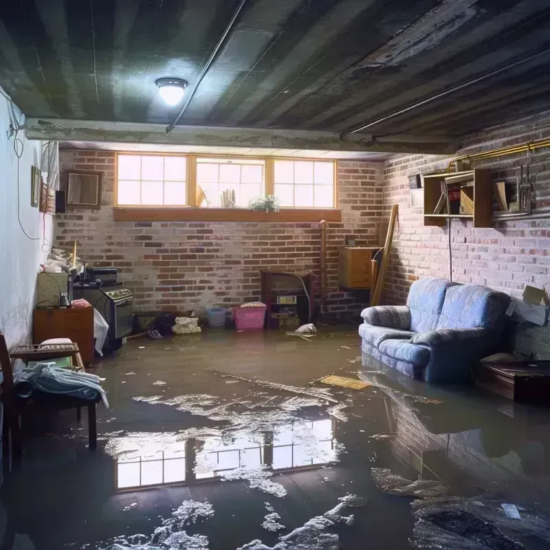 Flooded Basement Cleanup in Angola, NY